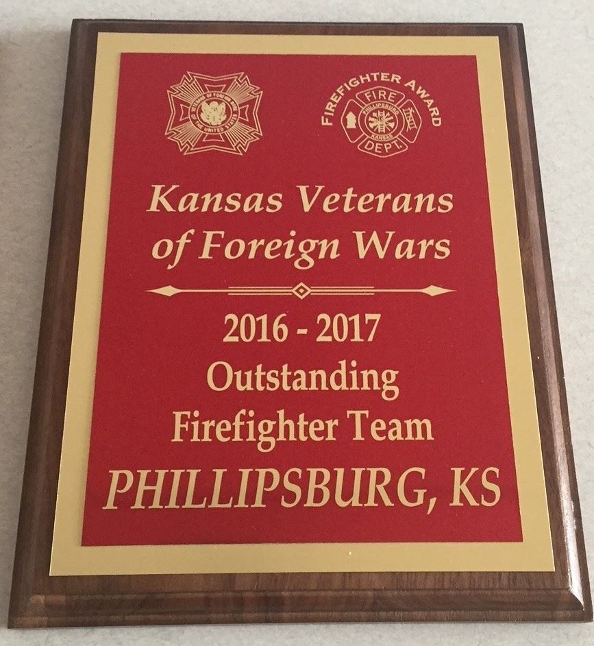 2016-2017 Outstanding Fire Dept Team