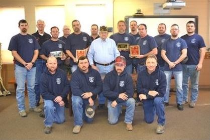 City of Phillipsburg & Phillips County Rural Fire District #1 Firemen with VFW Post #8873 Chairman J