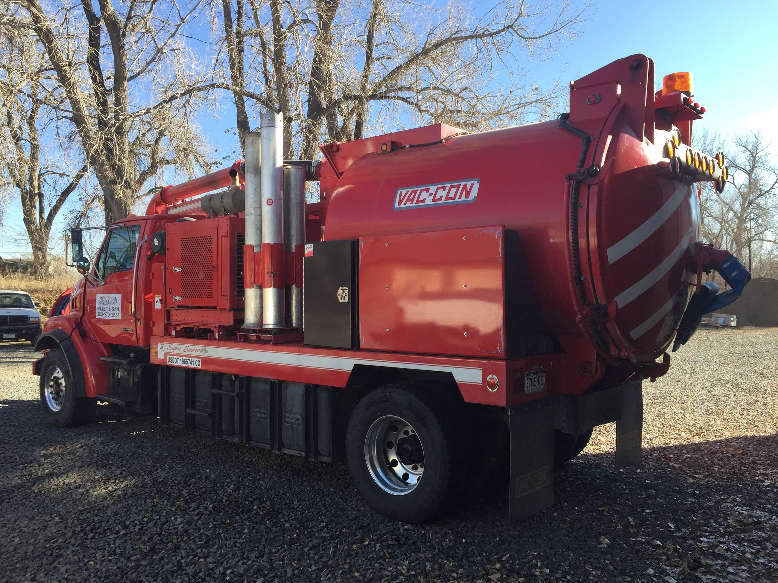 VacCon sewer Truck