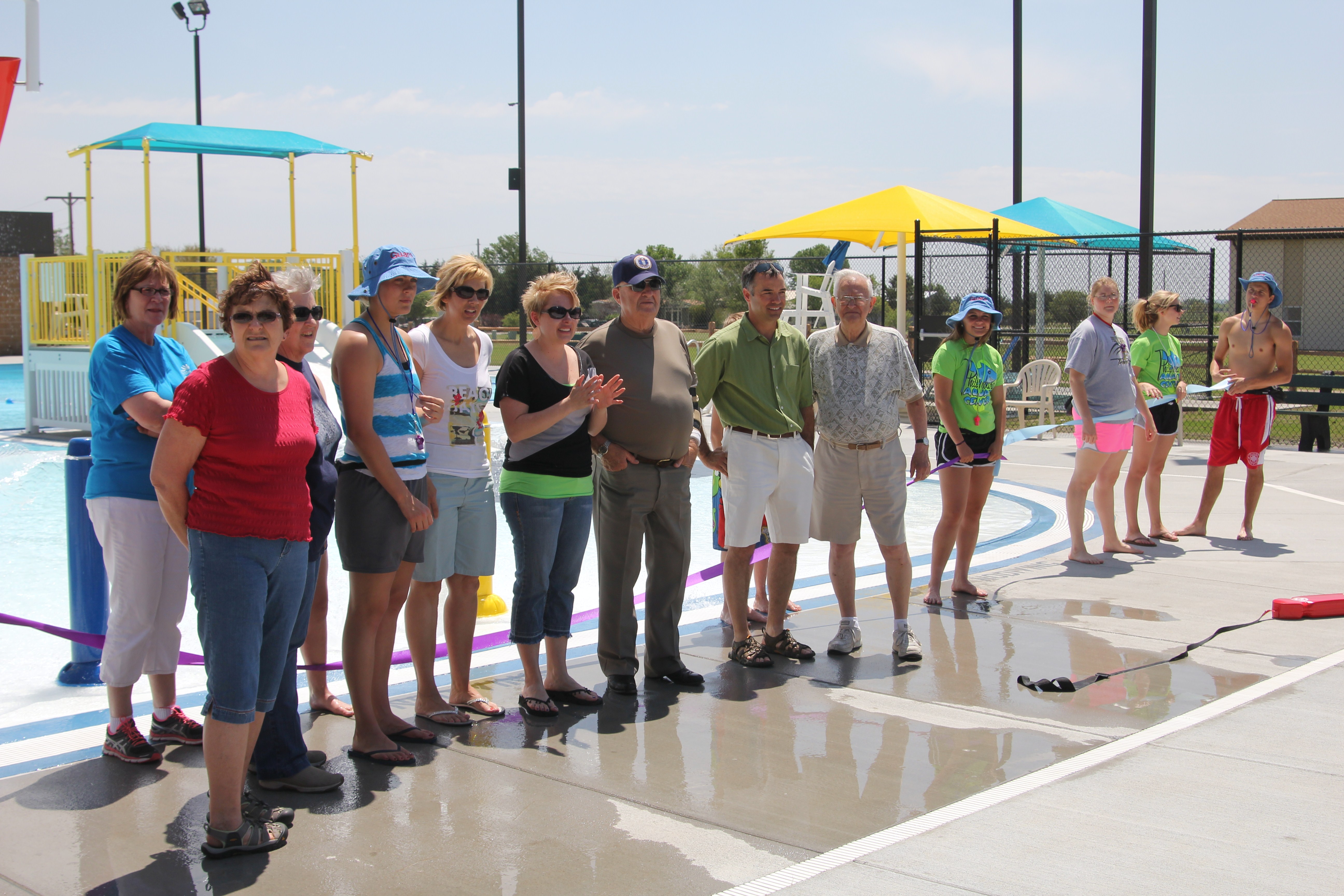 Grand opening ribbon cutting
